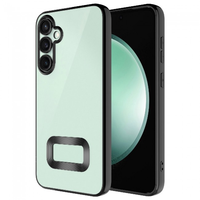Galaxy A36 Kılıf Kamera Korumalı Logo Gösteren Zore Omega Kapak Galaxy A36 Kılıf Kamera Korumalı Logo Gösteren Zore Omega Kapak