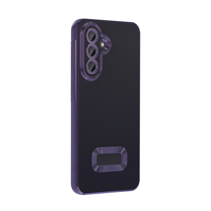 Bal-z Galaxy A36 Kılıf Kamera Korumalı Logo Gösteren Zore Omega Kapak