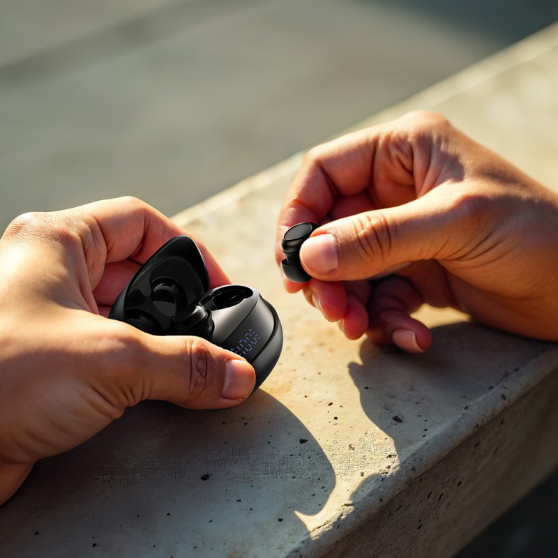 Bal-z Amazingthing Amazsound Lite Dijital LED Göstergeli Kulak İçi Bluetooth Kulaklık v5.4