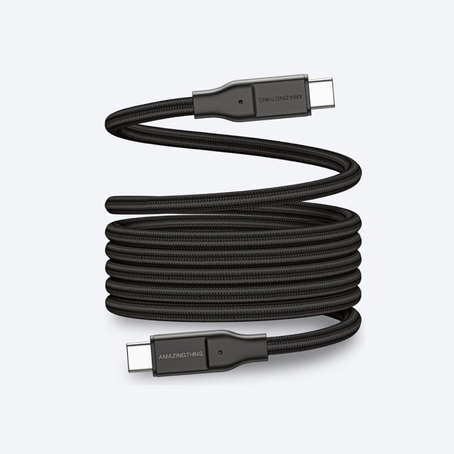 Amazingthing Magcord Serisi Magnetik Örgülü Tasarımlı Type-C to Type-C PD Data ve Şarj Kablosu 60W 1.2M Amazingthing Magcord Serisi Magnetik Örgülü Tasarımlı Type-C to Type-C PD Data ve Şarj Kablosu 60W 1.2M