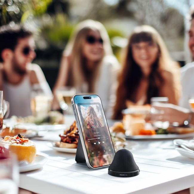 Amazingthing MagPlay Pocket Wireless Şarj Destekli Mini Bluetooth Speaker Hoparlör v5.4 Amazingthing MagPlay Pocket Wireless Şarj Destekli Mini Bluetooth Speaker Hoparlör v5.4