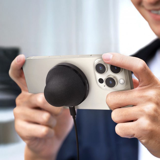 Amazingthing MagPlay Pocket Wireless Şarj Destekli Mini Bluetooth Speaker Hoparlör v5.4 Amazingthing MagPlay Pocket Wireless Şarj Destekli Mini Bluetooth Speaker Hoparlör v5.4