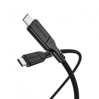 Amazingthing Thunder Pro USB3.2 Gen2 PD3.1 Port Korumalı Type-C to Type-C Kablo 2m 240W 4K@60Hz Amazingthing Thunder Pro USB3.2 Gen2 PD3.1 Port Korumalı Type-C to Type-C Kablo 2m 240W 4K@60Hz