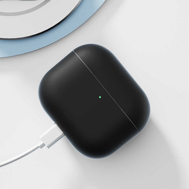 Apple Airpods 3 Kılıf Benks Liquid Silikon PC Kapak Apple Airpods 3 Kılıf Benks Liquid Silikon PC Kapak