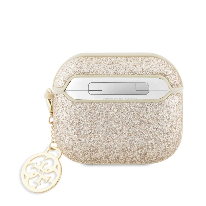 Bal-z Apple Airpods 3. Nesil Kılıf GUESS Glitter 4G Charm Kapak