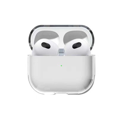 Bal-z Apple Airpods 3. Nesil Kılıf Şeffaf Sert Kristal  Airbag 14 Kılıf