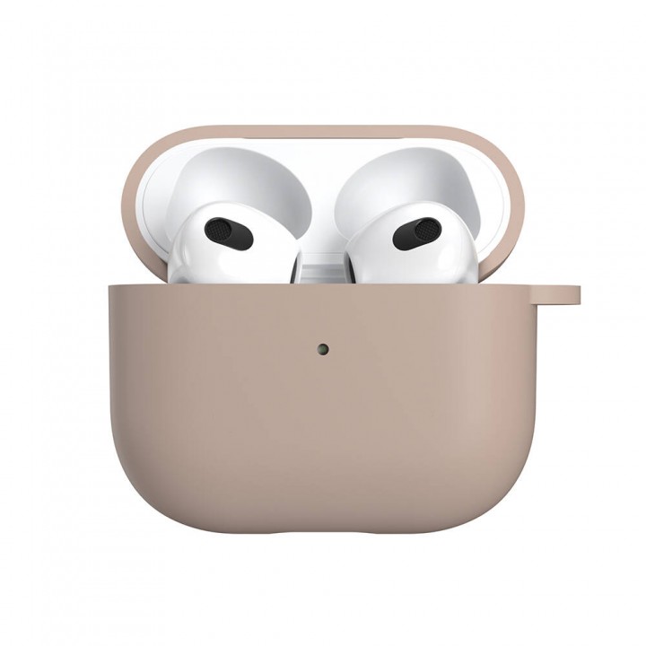 Apple Airpods 3. Nesil Kılıf Yumuşak Dokunuşlu Likit Silikon Tasarımlı Lisanslı Switcheasy Skin Kapak