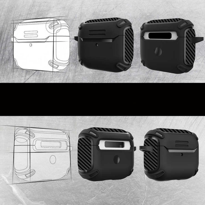 Bal-z Apple Airpods 3. Nesil Kılıf  Airbag 26 Silikon