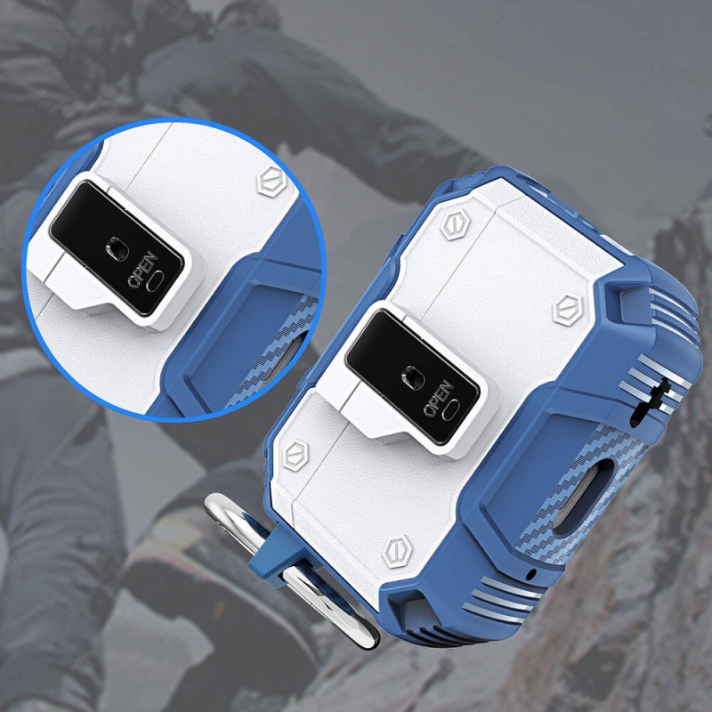 Bal-z Apple Airpods 3. Nesil  Airbag 35 Darbelere Karşı Dayanıklı Düğmeli Kılıf