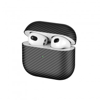 Apple Airpods 3. Nesil Zore Airbag 43 600D Karbon Fiber Kulaklık Kılıfı Apple Airpods 3. Nesil Zore Airbag 43 600D Karbon Fiber Kulaklık Kılıfı