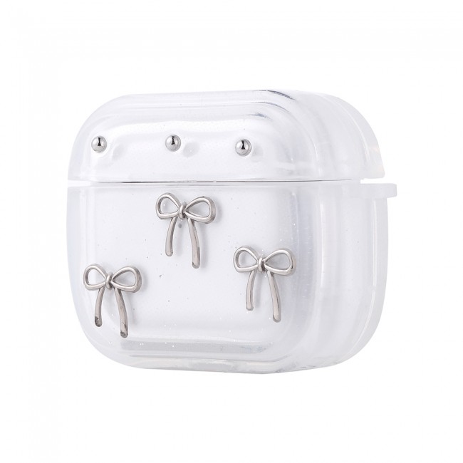 Apple Airpods 3. Nesil Zore Airbag 44 Airbag Tasarımlı Simli Şeffaf Kutup Kılıf Apple Airpods 3. Nesil Zore Airbag 44 Airbag Tasarımlı Simli Şeffaf Kutup Kılıf