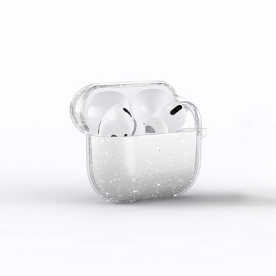 Bal-z Apple Airpods 3. Nesil  Allstar Airbag 32 Parlayan Simli Saydam Renkli Kılıf