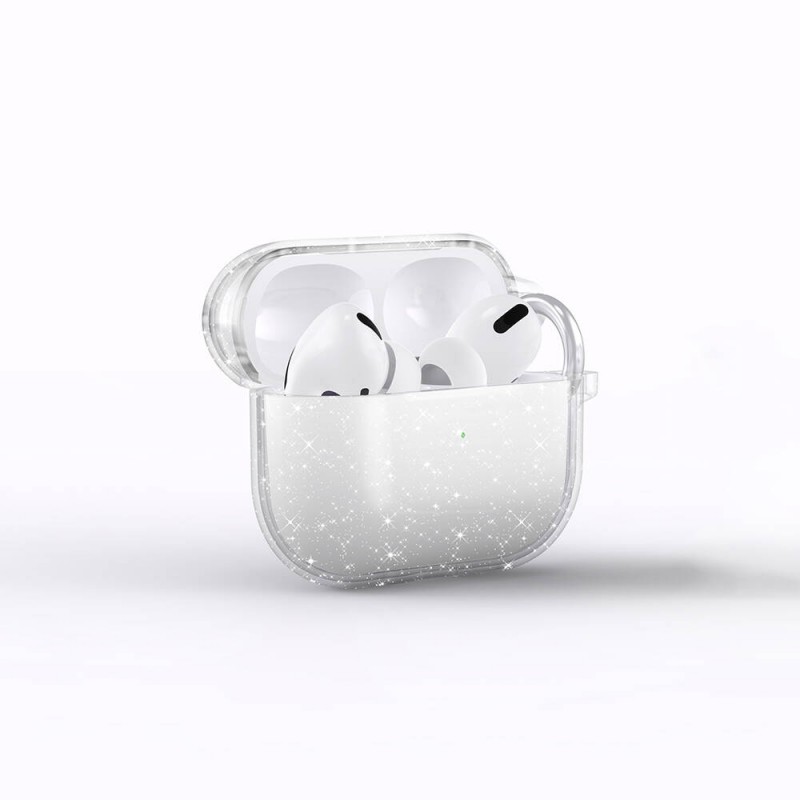 Bal-z Apple Airpods 3. Nesil  Allstar Airbag 32 Parlayan Simli Saydam Renkli Kılıf