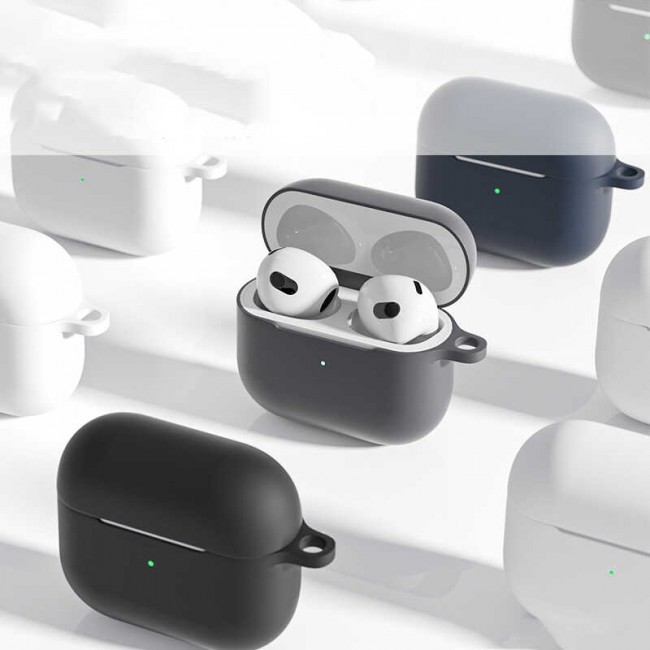 Apple Airpods 3. Nesil Zore Standart Silikon Kılıf Apple Airpods 3. Nesil Zore Standart Silikon Kılıf