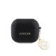 Apple Airpods 3.Nesil Kılıf Guess Orjinal Lisanslı PU Deri Mavi Beyaz Çizgili Metal Logolu Kapak Apple Airpods 3.Nesil Kılıf Guess Orjinal Lisanslı PU Deri Mavi Beyaz Çizgili Metal Logolu Kapak