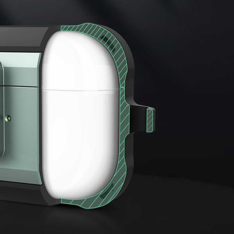 Bal-z Apple Airpods 3.Nesil Kılıf Wiwu Mecha Kılıf