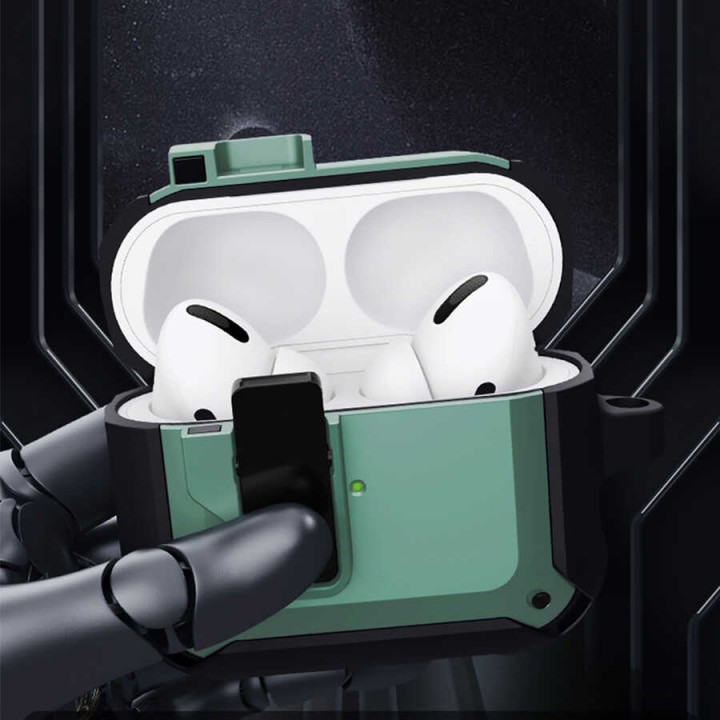 Apple Airpods 3.Nesil Kılıf Wiwu Mecha Kılıf