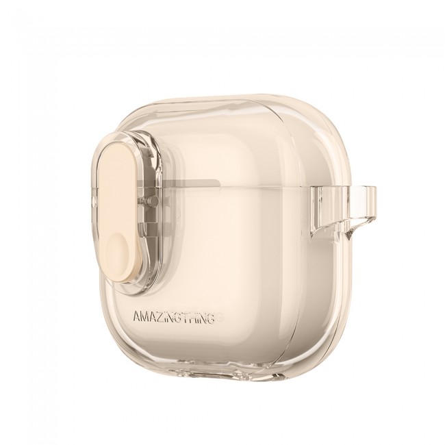 Apple Airpods 4 Amazingthing Magnetik Kilit Tasarımlı Minimal Serisi Kılıf Apple Airpods 4 Amazingthing Magnetik Kilit Tasarımlı Minimal Serisi Kılıf