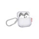 Apple Airpods 4 Kılıf Airbagli Yivli Köşe Tasarımlı 360 Derece Tam Koruma Skinarma Mecha CE Kılıf