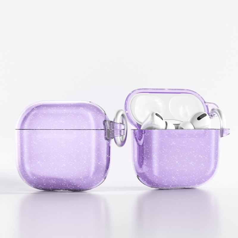 Bal-z Apple Airpods 4 Zore Allstar Airbag 32 Parlayan Simli Saydam Renkli Kılıf