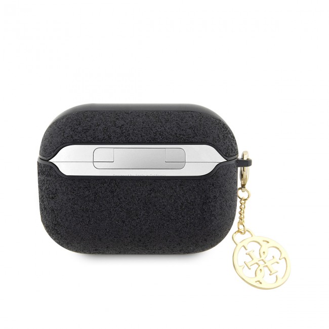 Apple Airpods Pro 2 Kılıf GUESS Glitter 4G Charm Kapak Apple Airpods Pro 2 Kılıf GUESS Glitter 4G Charm Kapak