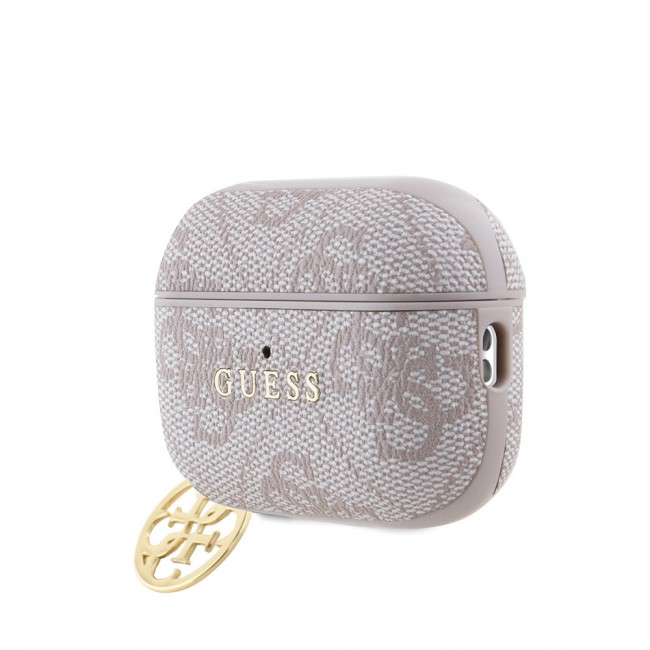 Apple Airpods Pro 2 Kılıf Guess Orjinal Lisanslı 4G Desenli Metal Klasik Logolu 4G Charm PU Deri Kılıf Apple Airpods Pro 2 Kılıf Guess Orjinal Lisanslı 4G Desenli Metal Klasik Logolu 4G Charm PU Deri Kılıf
