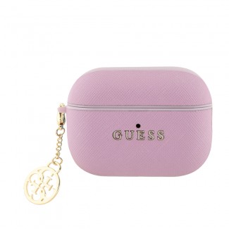 Apple Airpods Pro 2 Kılıf Guess Orjinal Lisanslı Dokulu 4G Yuvarlak Süs Zincirli Saffiano Kılıf Apple Airpods Pro 2 Kılıf Guess Orjinal Lisanslı Dokulu 4G Yuvarlak Süs Zincirli Saffiano Kılıf