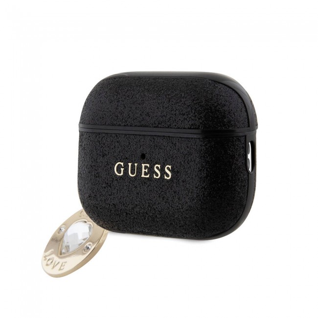 Apple Airpods Pro 2 Kılıf Guess Orjinal Lisanslı Glitter Elmas Kalp Süs Zincirli Kapak Apple Airpods Pro 2 Kılıf Guess Orjinal Lisanslı Glitter Elmas Kalp Süs Zincirli Kapak