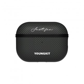 Apple Airpods Pro 2 Kılıf M-safe Şarj Özellikli Aramid Fiber Youngkit 1500D Kevlar Extreme Wing Serisi Kapak Apple Airpods Pro 2 Kılıf M-safe Şarj Özellikli Aramid Fiber Youngkit 1500D Kevlar Extreme Wing Serisi Kapak