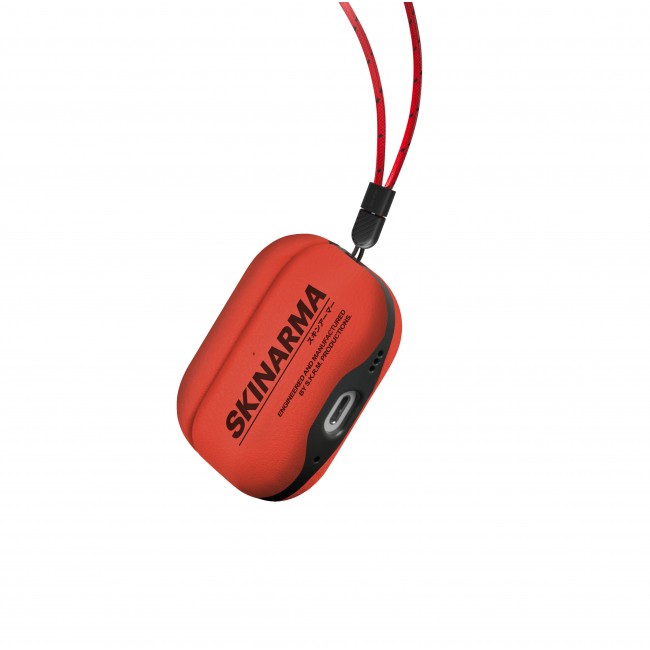 Apple Airpods Pro 2 Kılıf SkinArma PU Deri Tasarım Spunk Kılıf Apple Airpods Pro 2 Kılıf SkinArma PU Deri Tasarım Spunk Kılıf