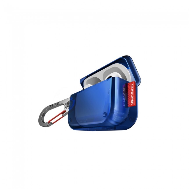 Apple Airpods Pro 2 Kılıf SkinArma Şeffaf Renkli Airbagli Tasarım Saido Kılıf Apple Airpods Pro 2 Kılıf SkinArma Şeffaf Renkli Airbagli Tasarım Saido Kılıf