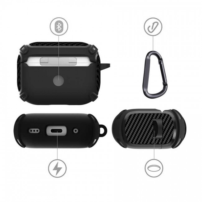 Apple Airpods Pro 2 Kılıf Zore Airbag 26 Silikon Apple Airpods Pro 2 Kılıf Zore Airbag 26 Silikon