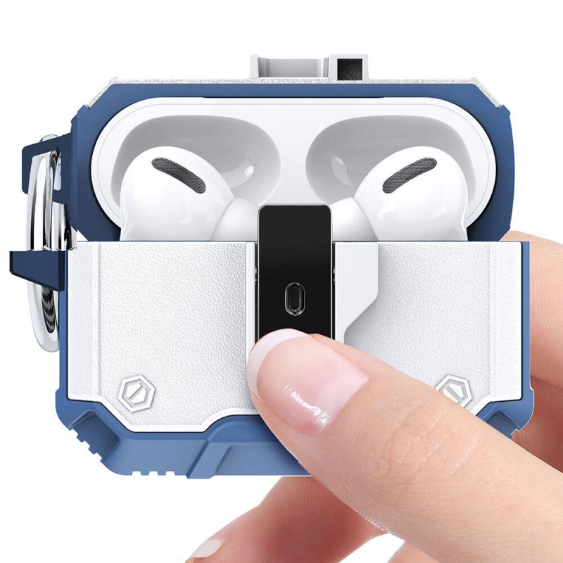 Bal-z Apple Airpods Pro 2  Airbag 35 Darbelere Karşı Dayanıklı Düğmeli Kılıf