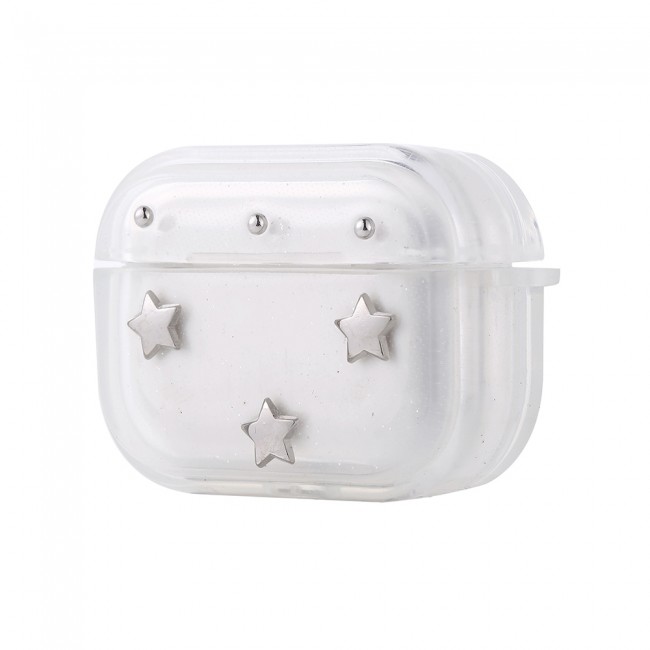 Apple Airpods Pro 2 Zore Airbag 44 Airbag Tasarımlı Simli Şeffaf Kutup Kılıf Apple Airpods Pro 2 Zore Airbag 44 Airbag Tasarımlı Simli Şeffaf Kutup Kılıf