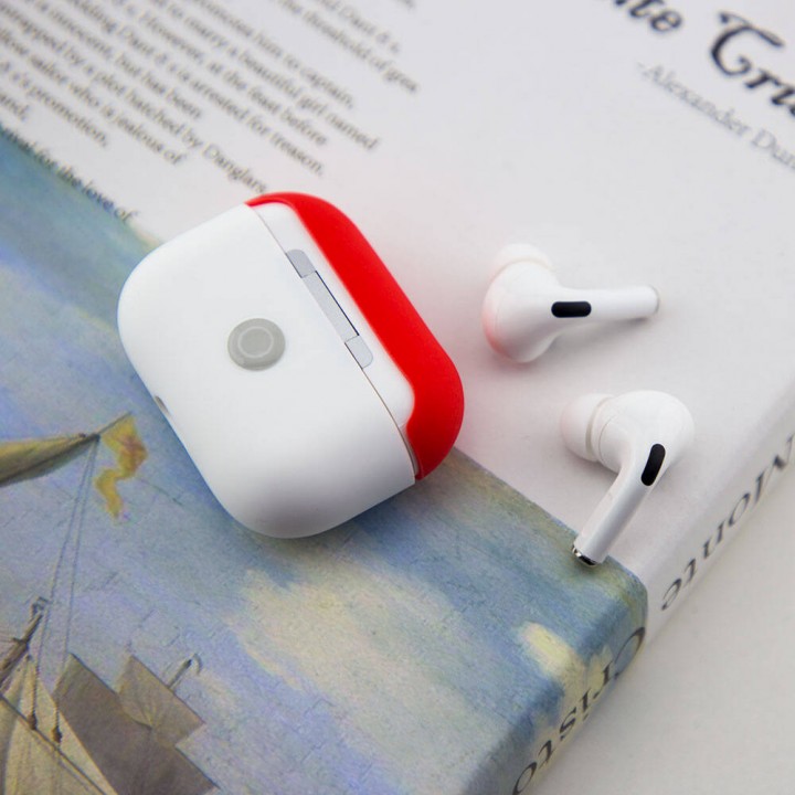 Apple Airpods Pro Kılıf Boyun Askılı Parlayan Düğmeli Lisanslı Switcheasy Colors Silikon Kapak