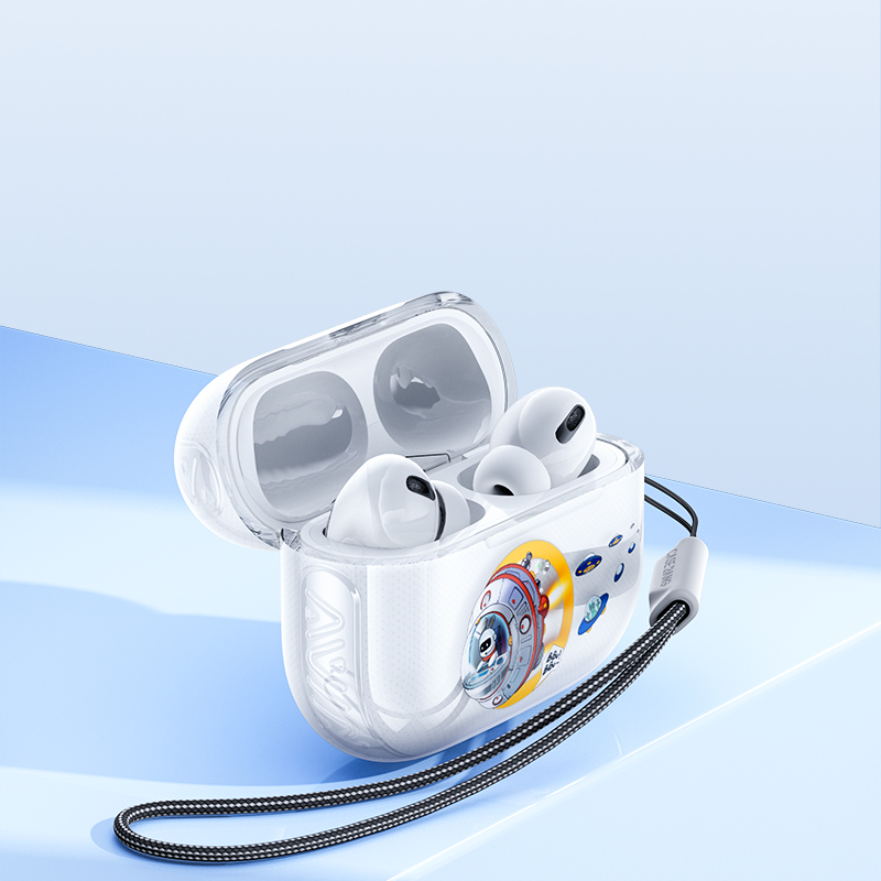 Bal-z Apple Airpods Pro Kılıf Desenli Koruyucu Benks Casebang Departure Explore Silikon Kılıf