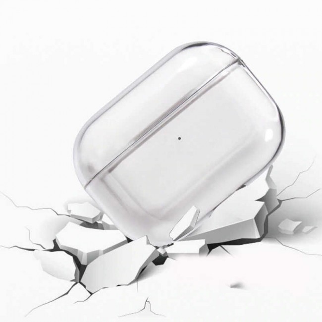 Apple Airpods Pro Kılıf Şeffaf Sert Kristal Zore Airbag 14 Kılıf Apple Airpods Pro Kılıf Şeffaf Sert Kristal Zore Airbag 14 Kılıf