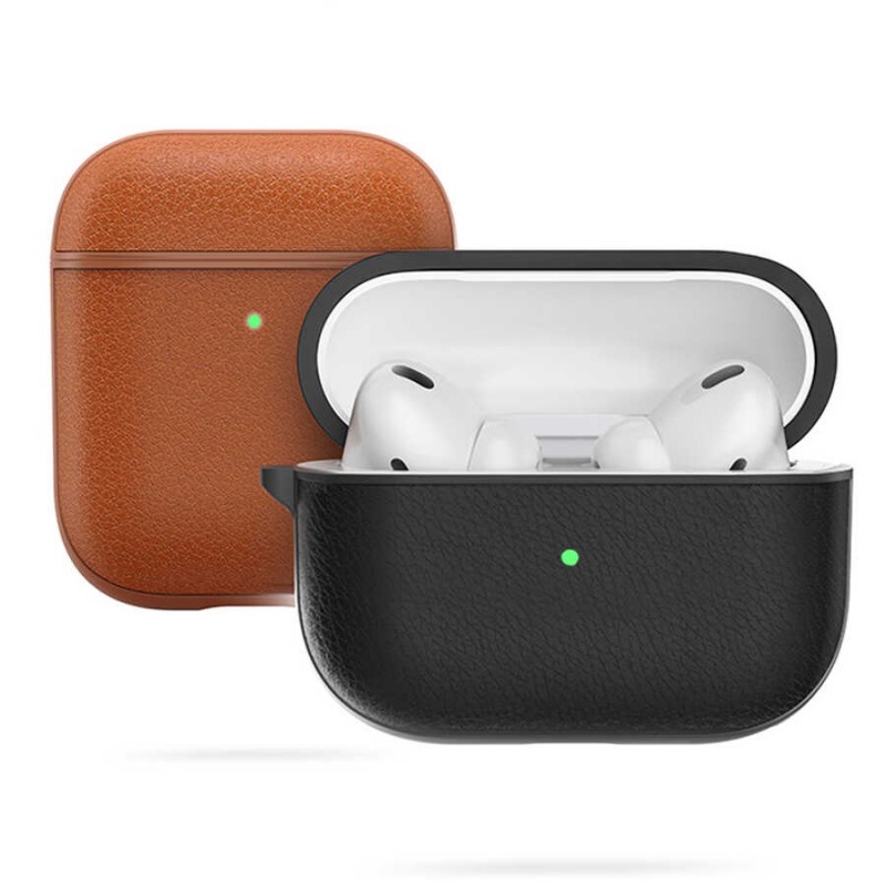 Bal-z Apple Airpods Pro Kılıf Wiwu Calfskin Kılıf