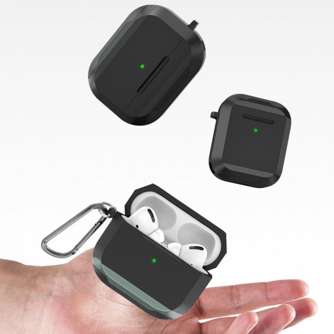 Apple Airpods Pro Kılıf Wiwu JD-102 Defender Anti Shock Koruyucu Kılıf Apple Airpods Pro Kılıf Wiwu JD-102 Defender Anti Shock Koruyucu Kılıf