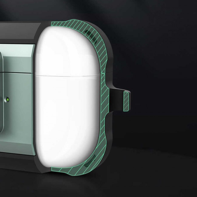 Apple Airpods Pro Kılıf Wiwu Mecha Kılıf Apple Airpods Pro Kılıf Wiwu Mecha Kılıf