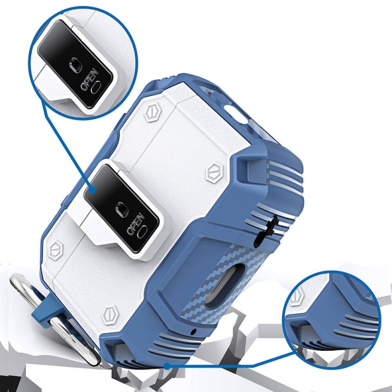 Bal-z Apple Airpods Pro  Airbag 35 Darbelere Karşı Dayanıklı Düğmeli Kılıf