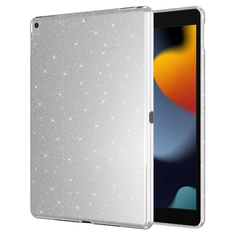 Bal-z Apple iPad 10.2 2021 (9.Nesil) Simli Parlak Görünümlü  Tablet Koton Kılıf
