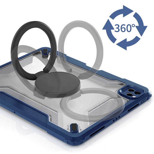 Apple iPad 10.2 2021 (9.Nesil) Wiwu Mecha Dönebilen Standlı Tablet Kılıfı Apple iPad 10.2 2021 (9.Nesil) Wiwu Mecha Dönebilen Standlı Tablet Kılıfı