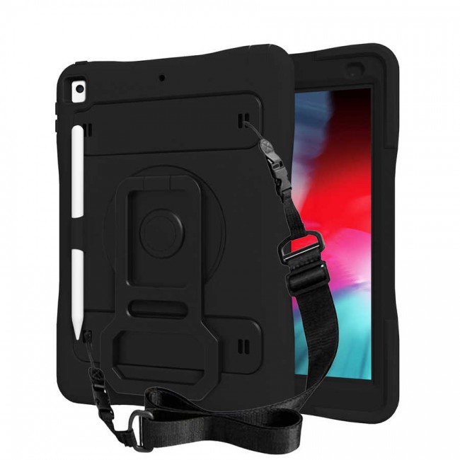 Apple iPad 10.2 2021 (9.Nesil) Zore Yeni Nesil Kalem Bölmeli Defender Tablet Silikon Apple iPad 10.2 2021 (9.Nesil) Zore Yeni Nesil Kalem Bölmeli Defender Tablet Silikon