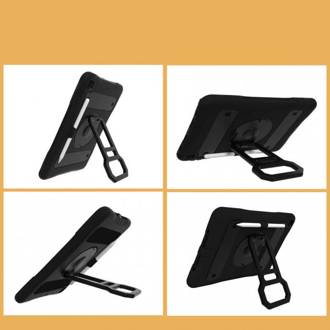 Apple iPad 10.2 2021 (9.Nesil) Zore Yeni Nesil Kalem Bölmeli Defender Tablet Silikon Apple iPad 10.2 2021 (9.Nesil) Zore Yeni Nesil Kalem Bölmeli Defender Tablet Silikon