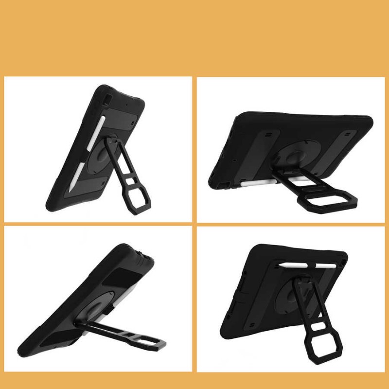 Bal-z Apple iPad 10.2 2021 (9.Nesil)  Yeni Nesil Kalem Bölmeli Defender Tablet Silikon