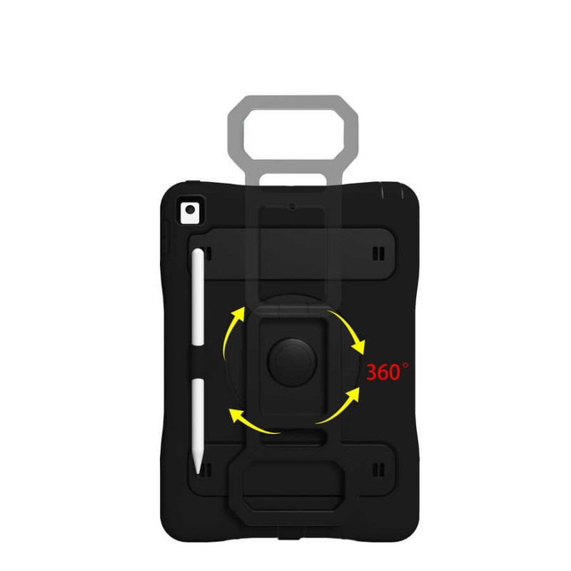 Bal-z Apple iPad 10.2 2021 (9.Nesil)  Yeni Nesil Kalem Bölmeli Defender Tablet Silikon