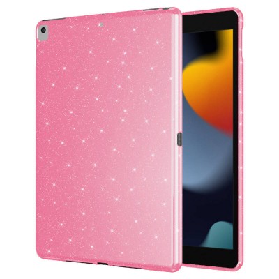 Bal-z Apple iPad 10.2 (8 Nesil) Simli Parlak Görünümlü  Tablet Koton Kılıf
