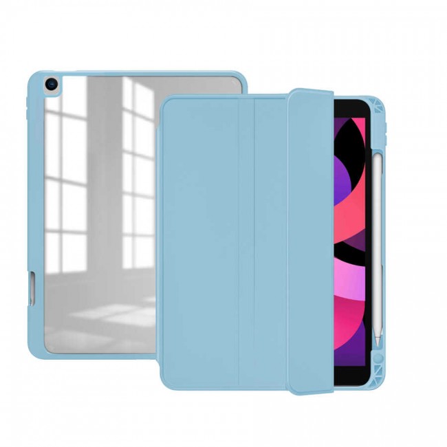 Apple iPad 10.2 (8.Nesil) Kılıf Zore Nort Arkası Şeffaf Standlı Kılıf Apple iPad 10.2 (8.Nesil) Kılıf Zore Nort Arkası Şeffaf Standlı Kılıf