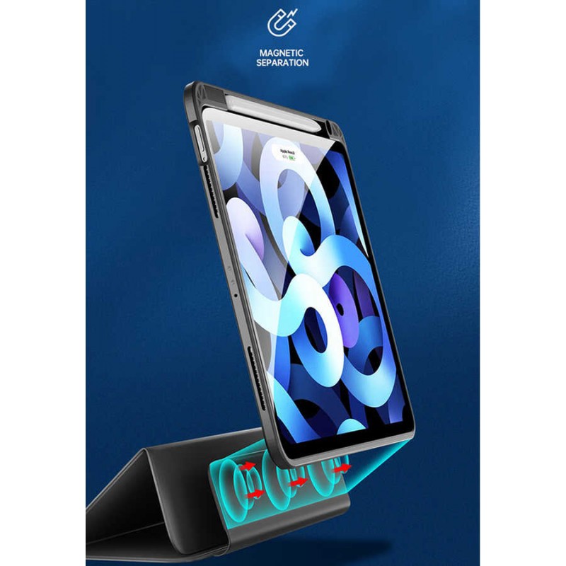 Bal-z Apple iPad 10.2 (8.Nesil) Kılıf  Nort Arkası Şeffaf Standlı Kılıf